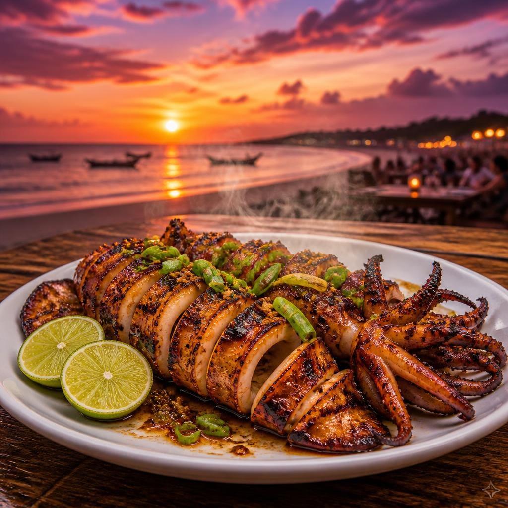Cumi Bakar Jimbaran dari Sate Khas Senayan